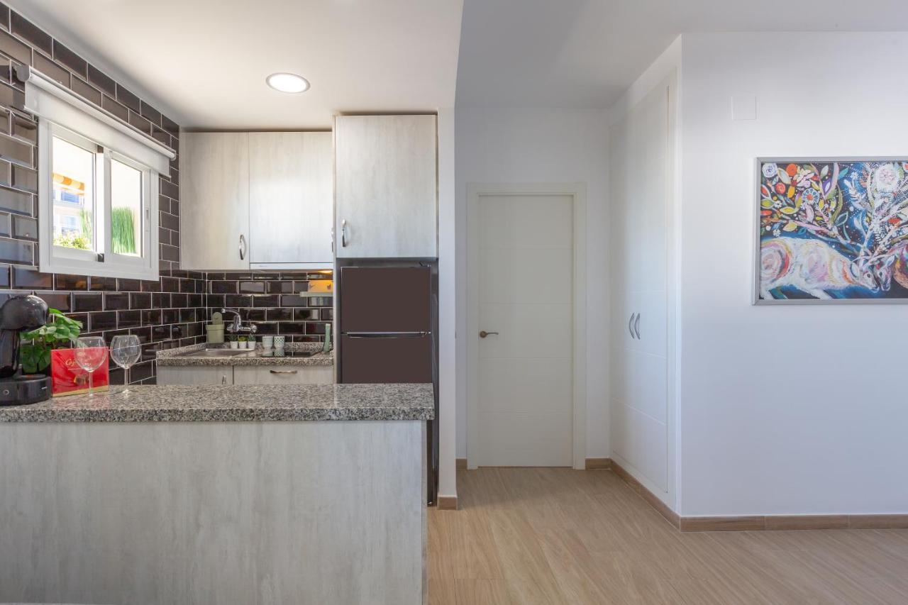 Apartamento Con Vistas Al Mar 贝纳尔马德纳 外观 照片