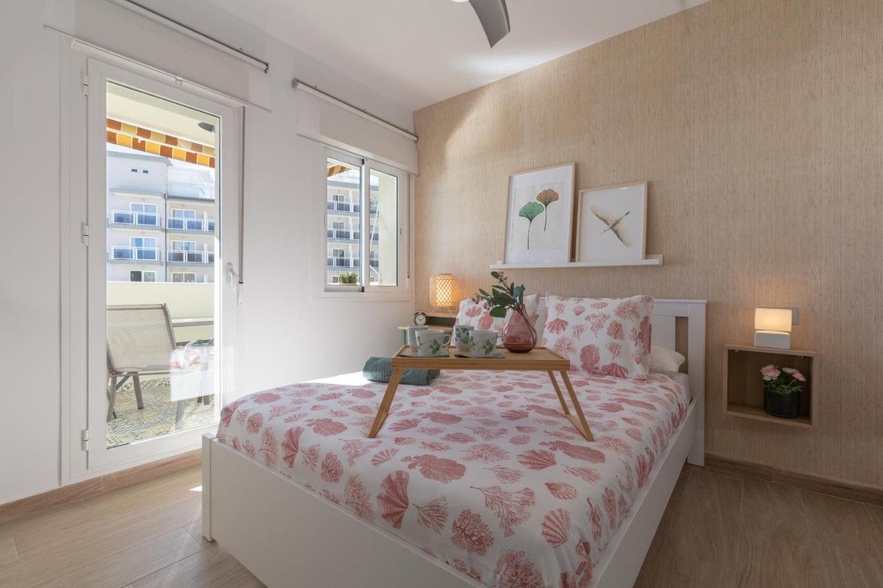 Apartamento Con Vistas Al Mar 贝纳尔马德纳 外观 照片